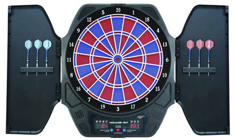 Carromco Mirage 301 Cabinett Dartboard Black | Desertcart Fiji